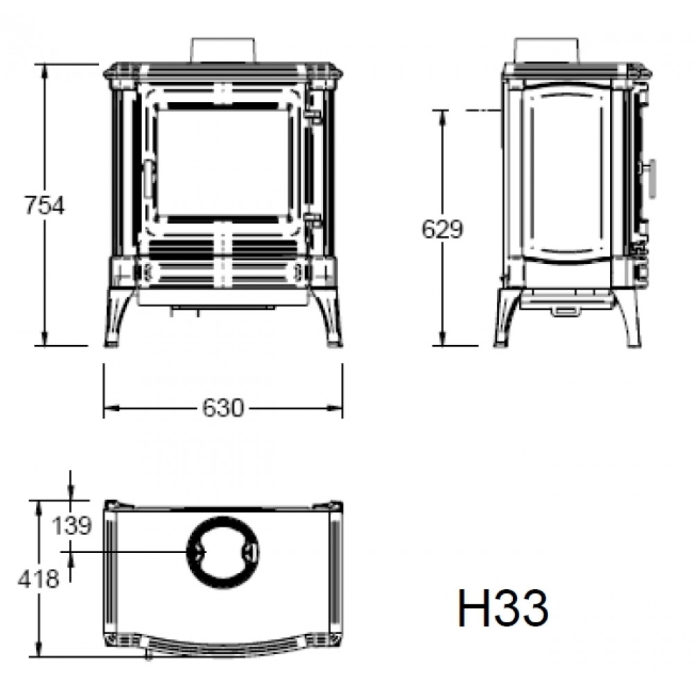 H 33 Белая