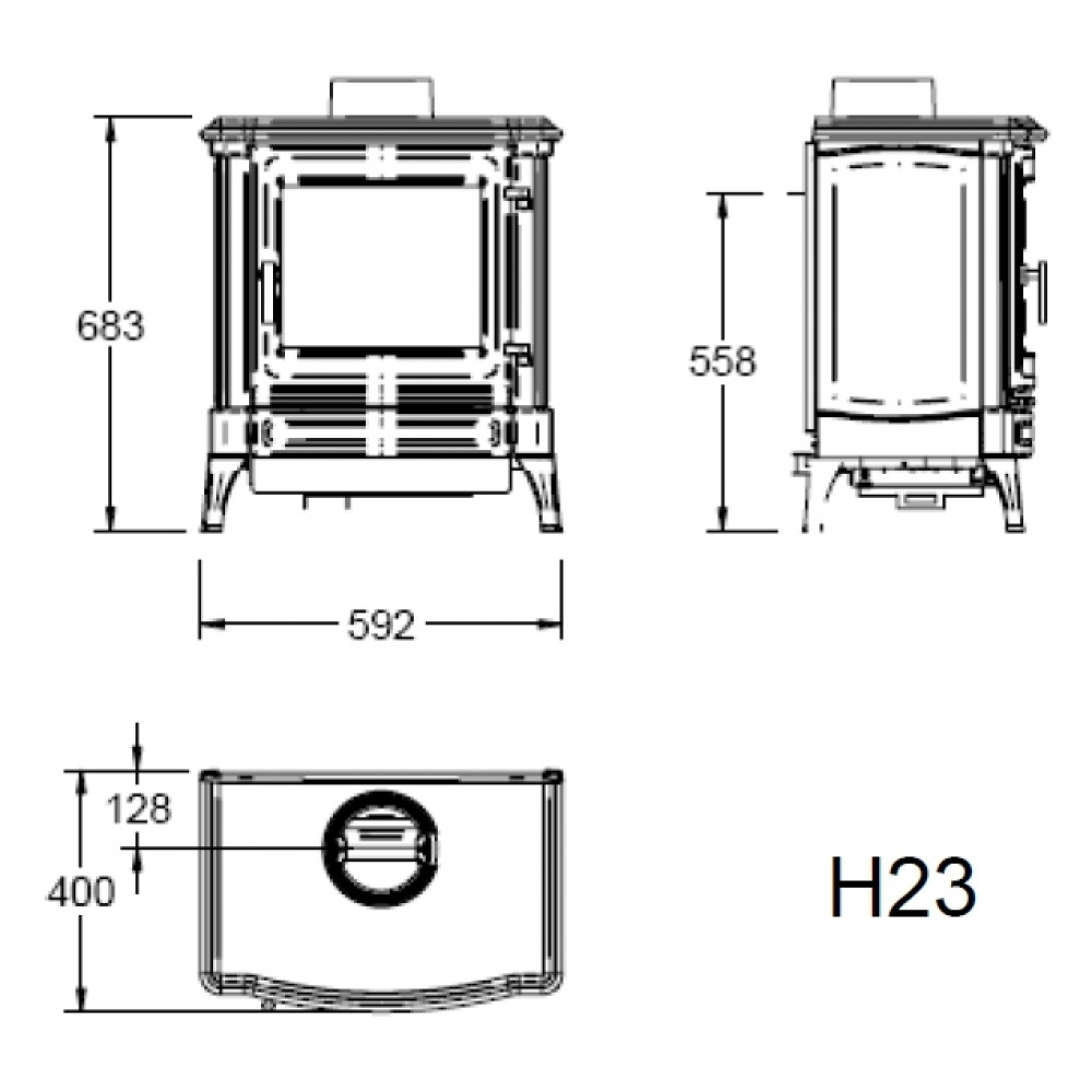 H 23